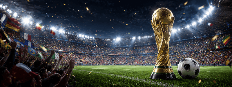 Estadio lleno durante un partido del Mundial 2026